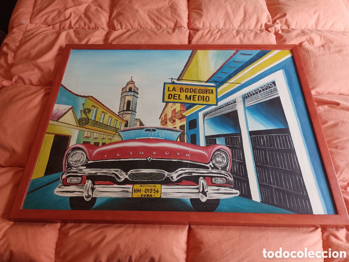 Arte: Cuadro pintado de tela en Cuba - Foto 1