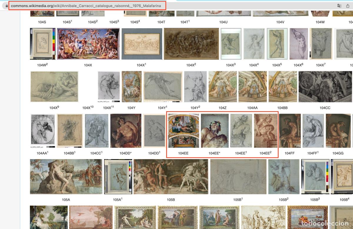 Arte: ANNIBALE CARRACCI (1560 &mdash; 1609), c&iacute;rculo - Foto 18