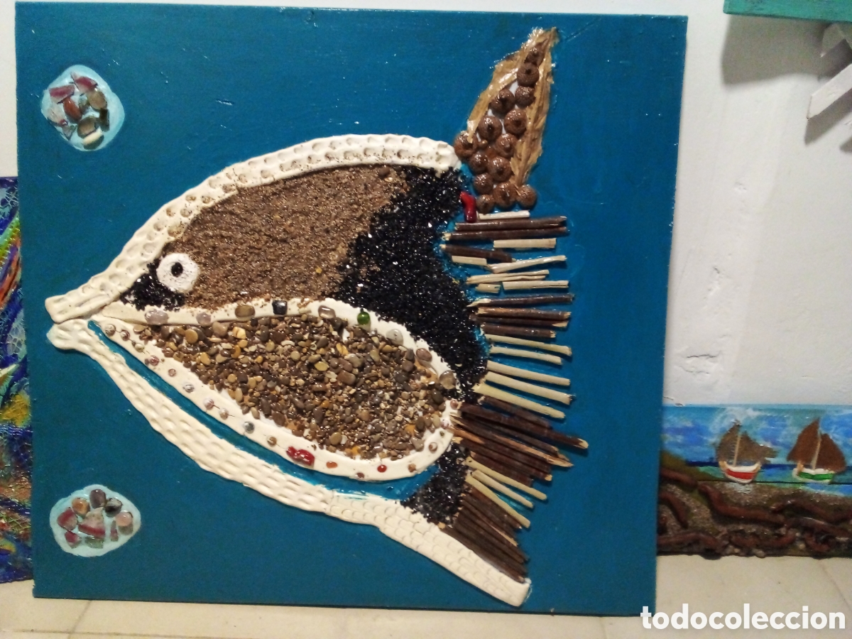 Arte: PEZ NATURAL EUSEBIO - TECNICA MIXTA - E - - Foto 1