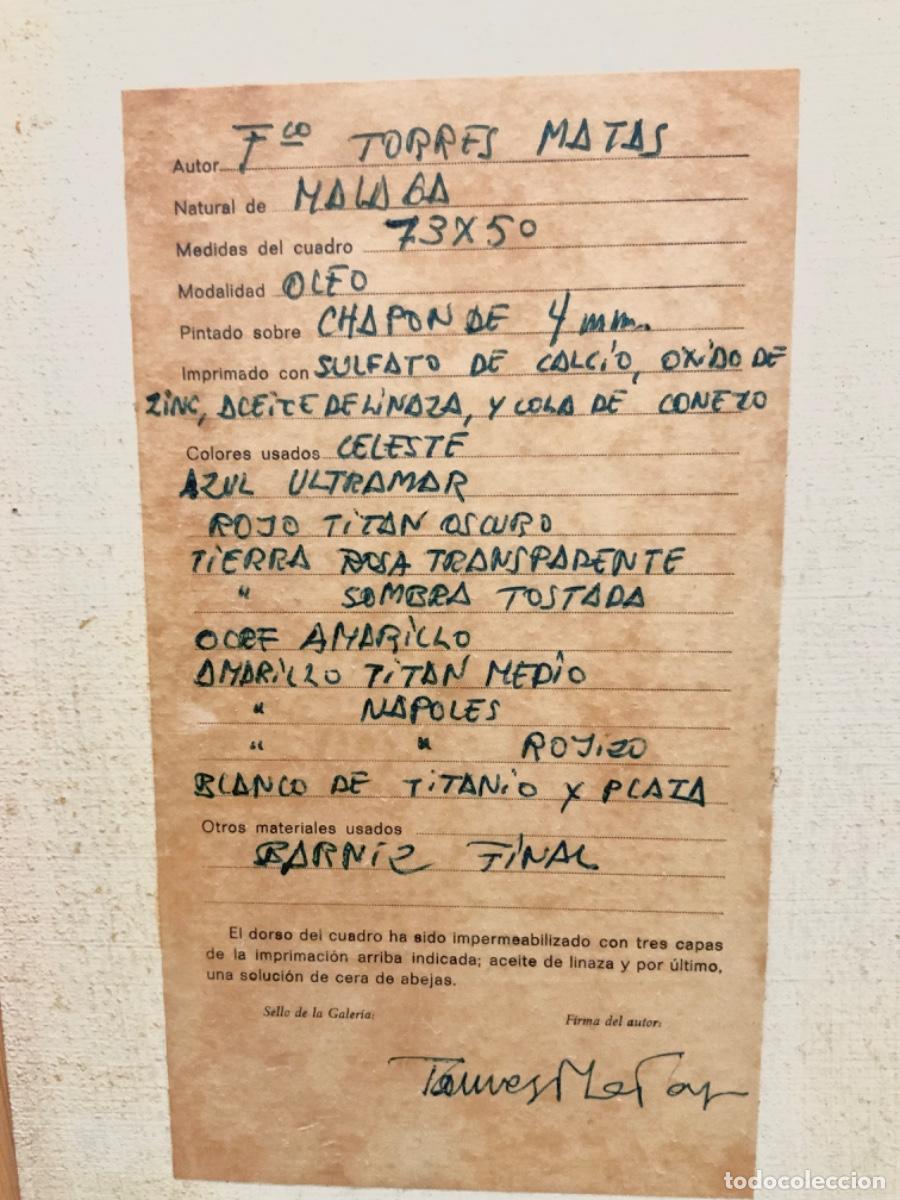 Arte: FRANCISCO TORRES MATAS (M&aacute;laga) &Oacute;leo sobre tabla - Foto 8