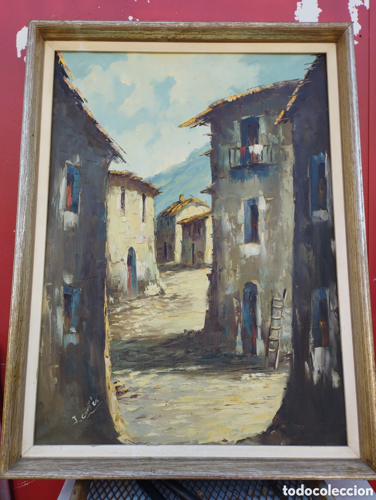 Arte: &Oacute;leo firmado - Foto 1