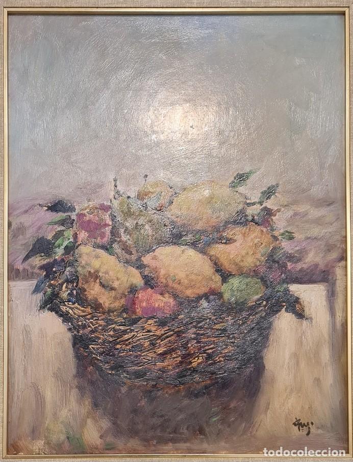 Arte: Oleo bodeg&oacute;n de Manuel Prego de Oliver - Foto 1