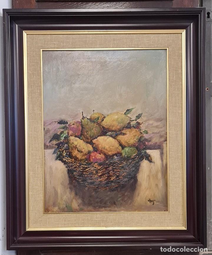 Arte: Oleo bodeg&oacute;n de Manuel Prego de Oliver - Foto 2