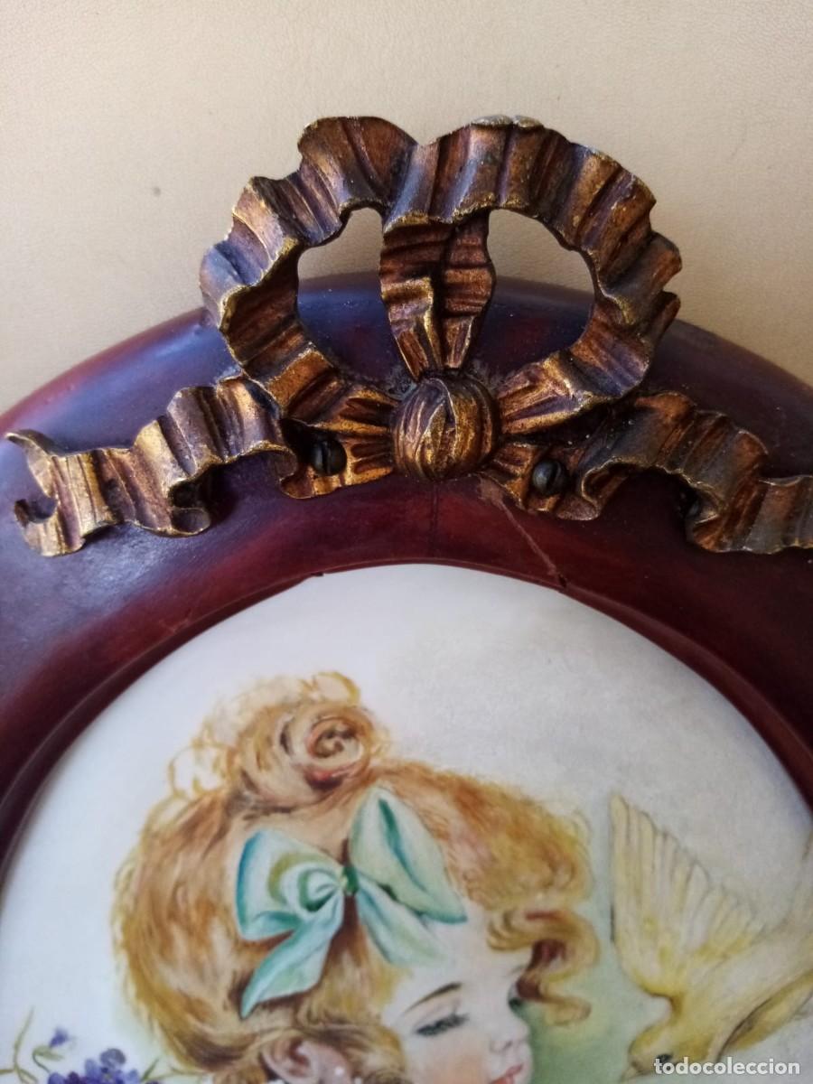 Arte: &Oacute;leo sobre Vidrio (Siglo XIX) - Foto 4