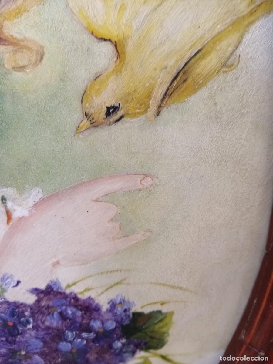Arte: &Oacute;leo sobre Vidrio (Siglo XIX) - Foto 13