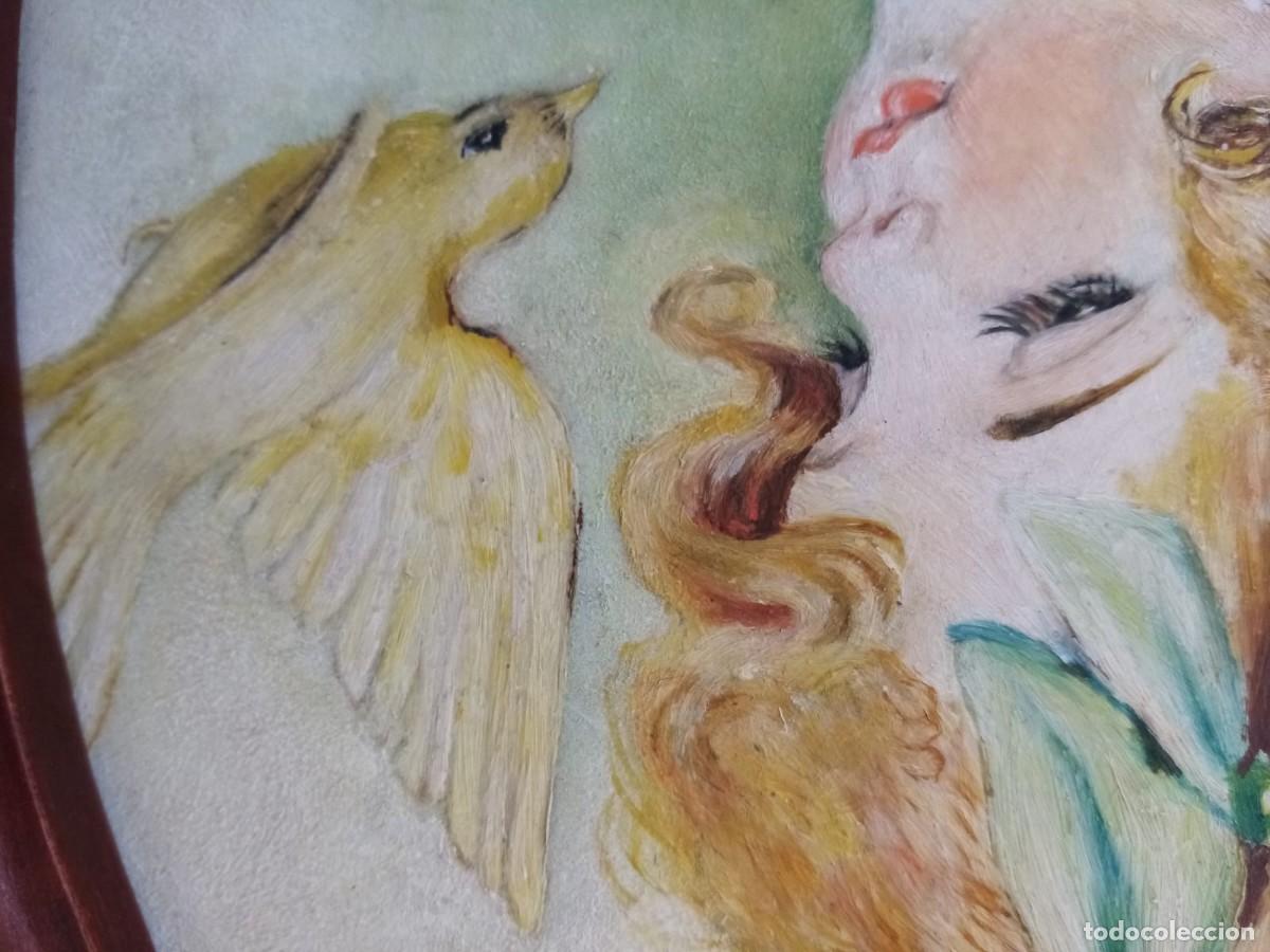 Arte: &Oacute;leo sobre Vidrio (Siglo XIX) - Foto 14
