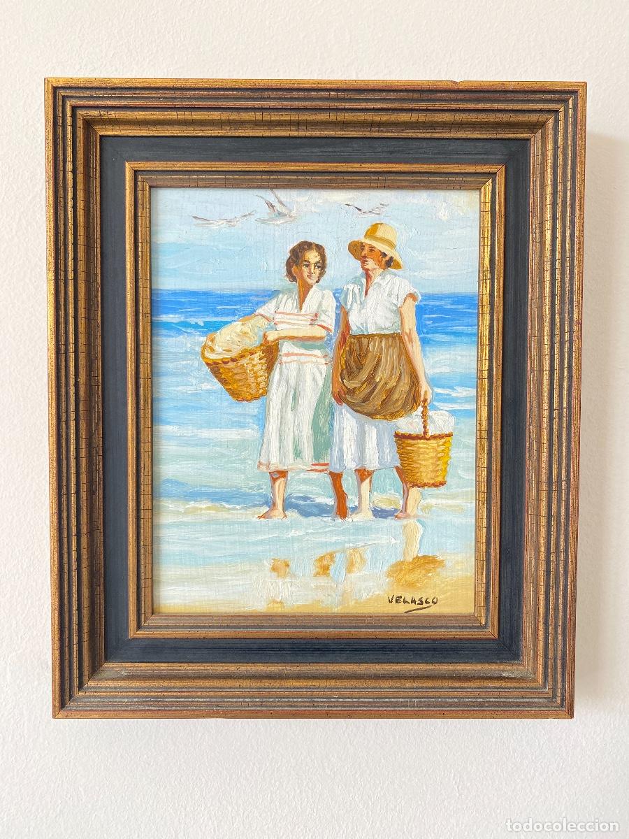 Arte: OLEO SOBRE TABLA DE VELASCO - Foto 1