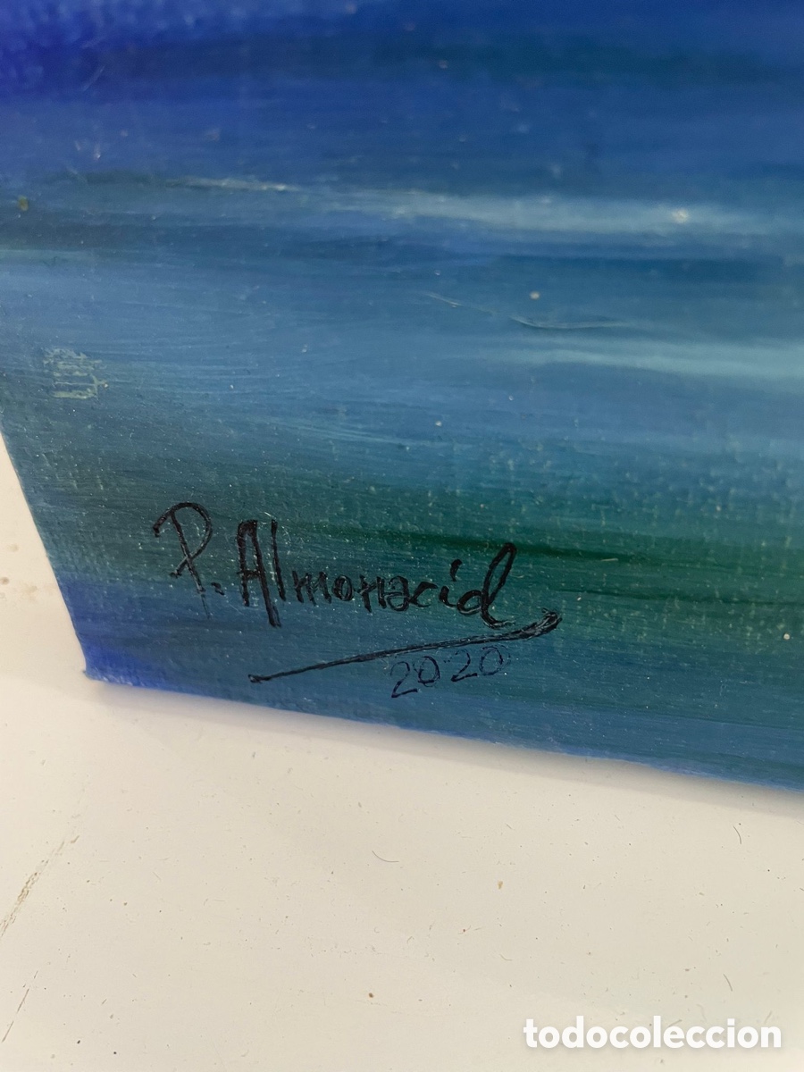 Arte: &Oacute;leo firmado - Foto 3