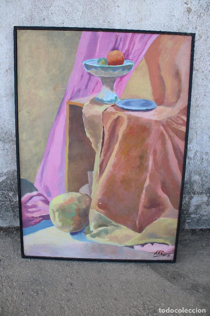 Arte: bodegon original firmado m.m.rojas 89 - Foto 1