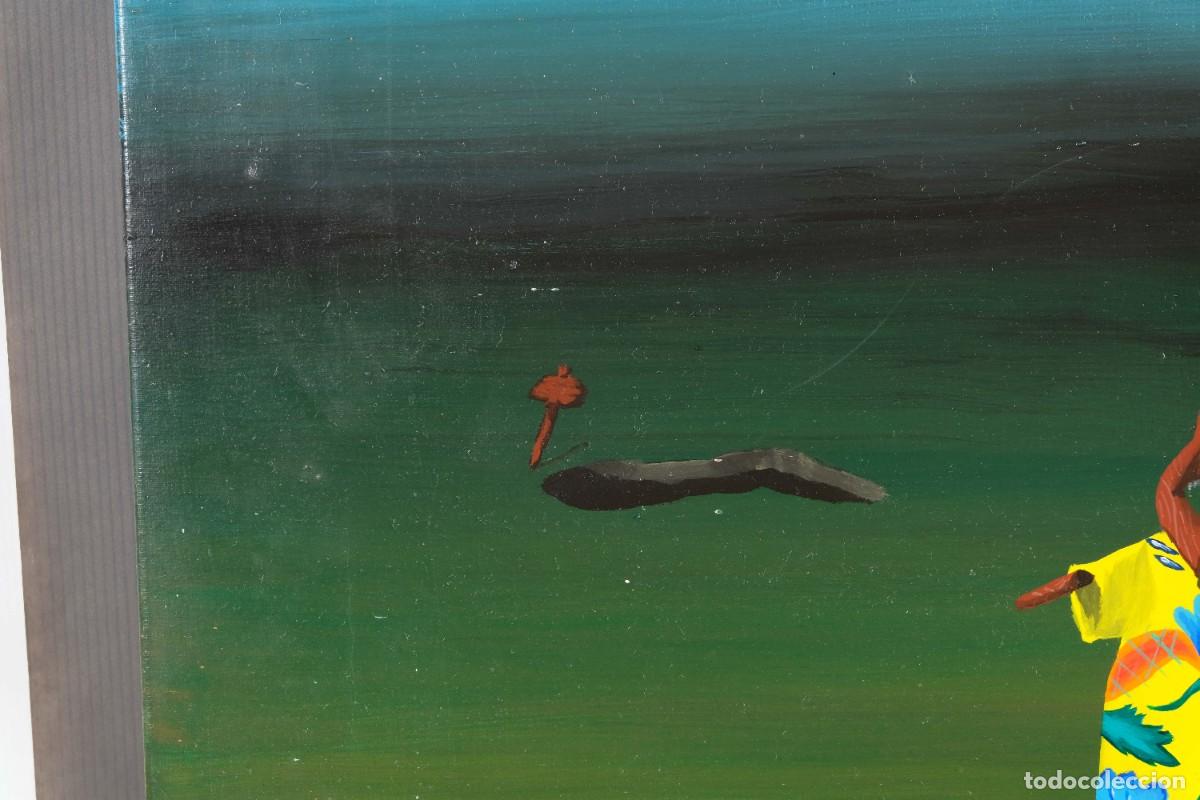 Arte: &Oacute;leo sobre lienzo Composici&oacute;n surrealista - Foto 8