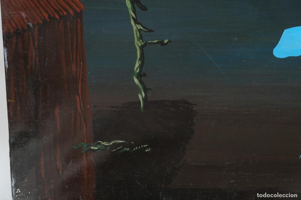 Arte: &Oacute;leo sobre lienzo Composici&oacute;n surrealista - Foto 8