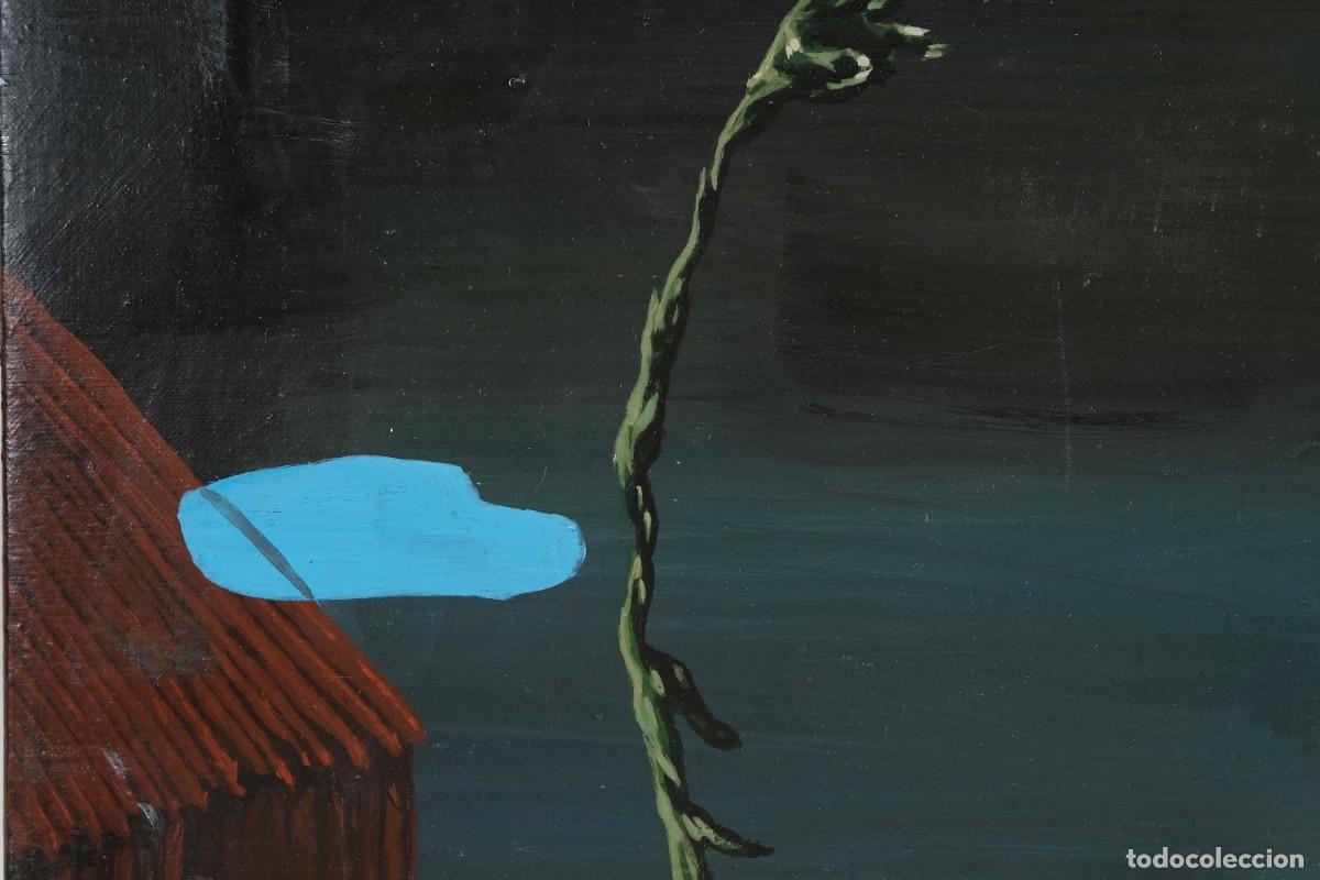 Arte: &Oacute;leo sobre lienzo Composici&oacute;n surrealista - Foto 9