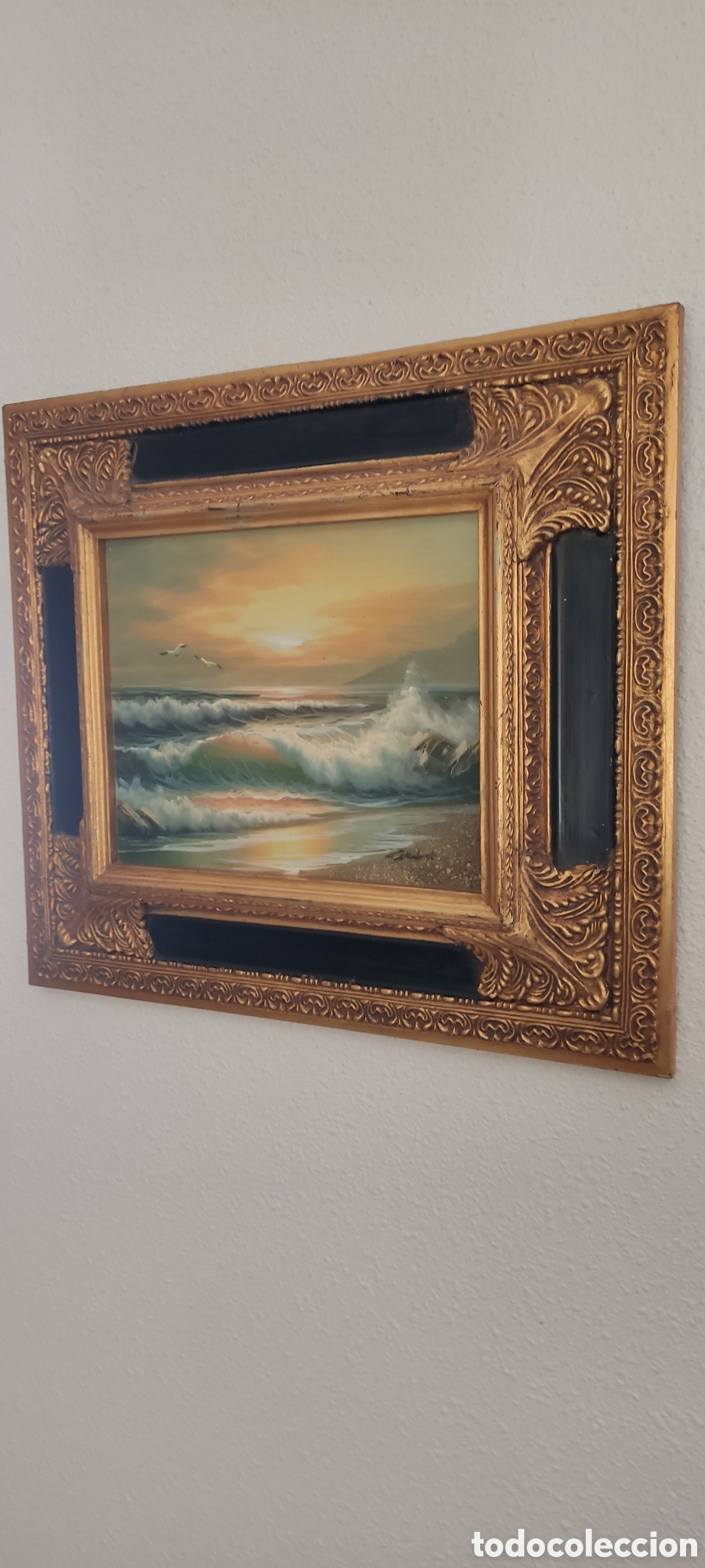 Arte: OLEO ANTIGUO. MARINA - Foto 2