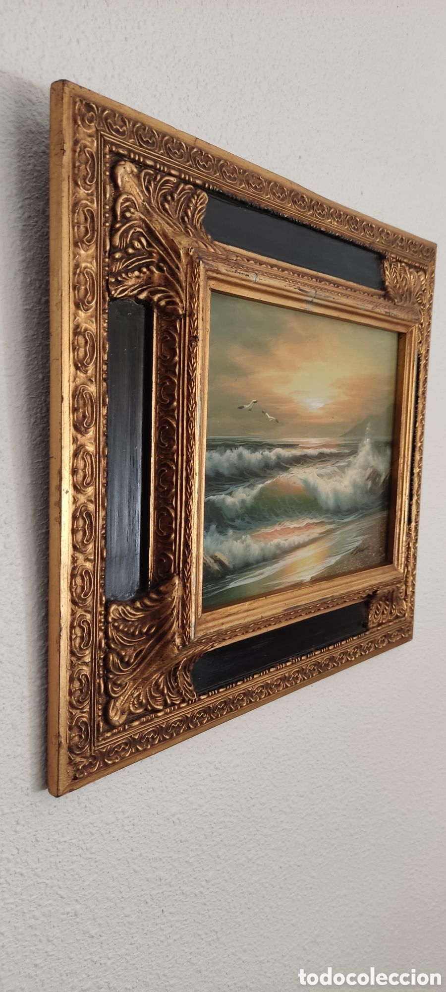 Arte: OLEO ANTIGUO. MARINA - Foto 3