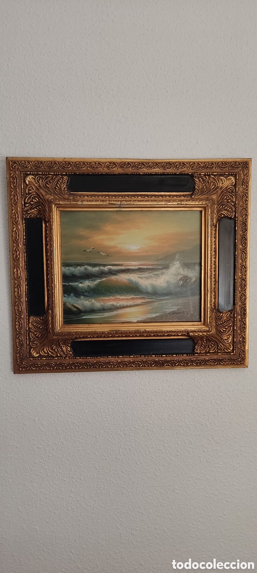 Arte: OLEO ANTIGUO. MARINA - Foto 5