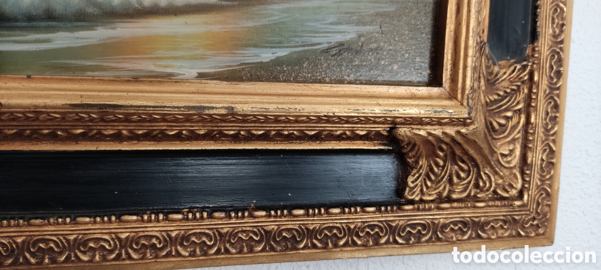 Arte: OLEO ANTIGUO. MARINA - Foto 6