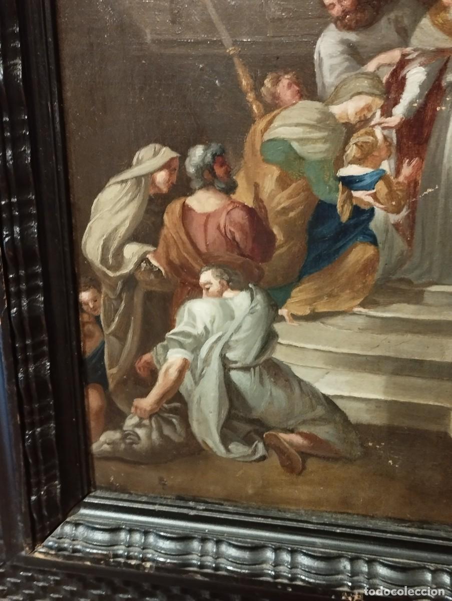 Arte: CUADRO DE PERSONAJES EN EL TEMPLO - Foto 5