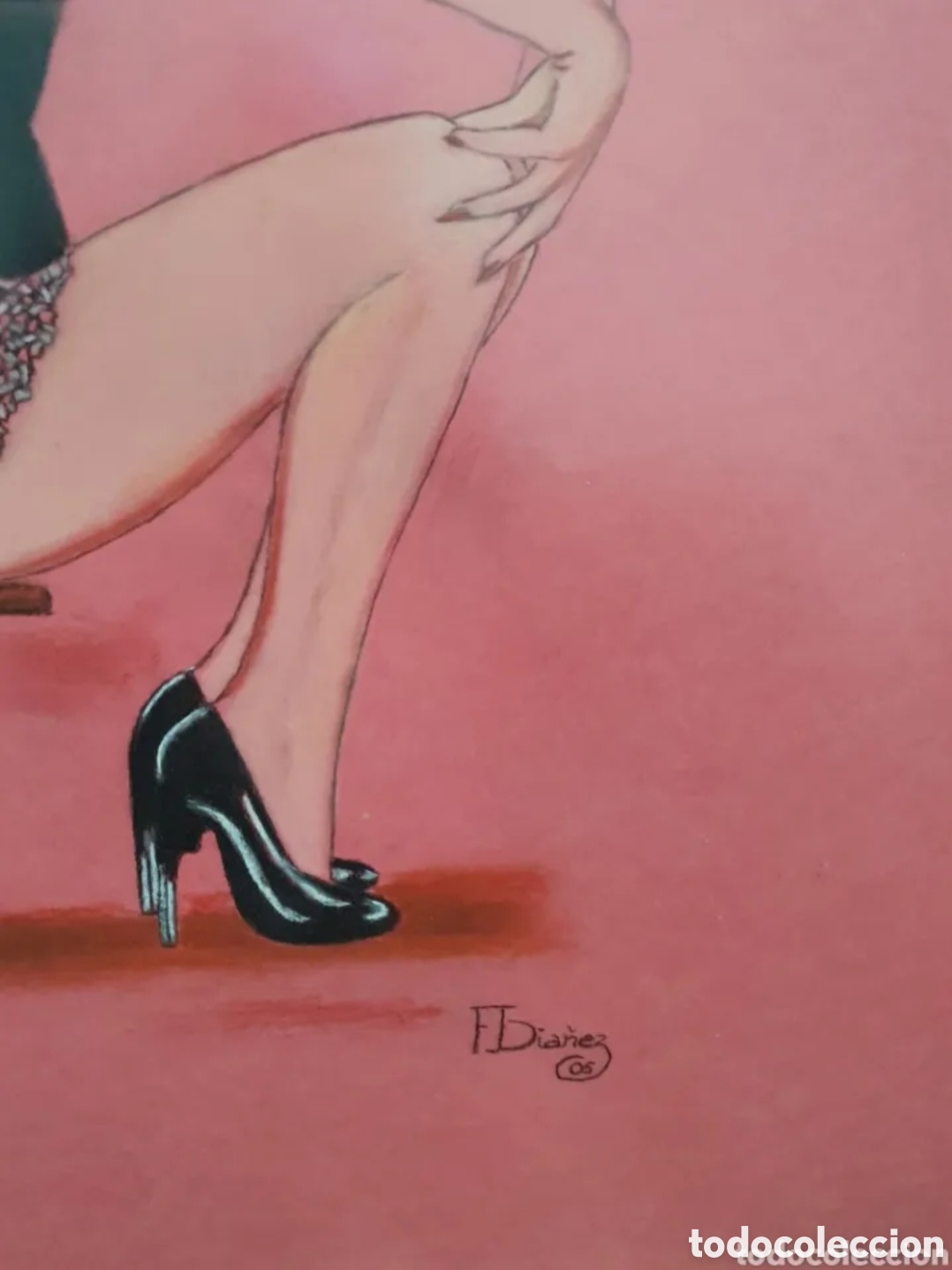 Arte: Cuadro al pastel marylin - Foto 3