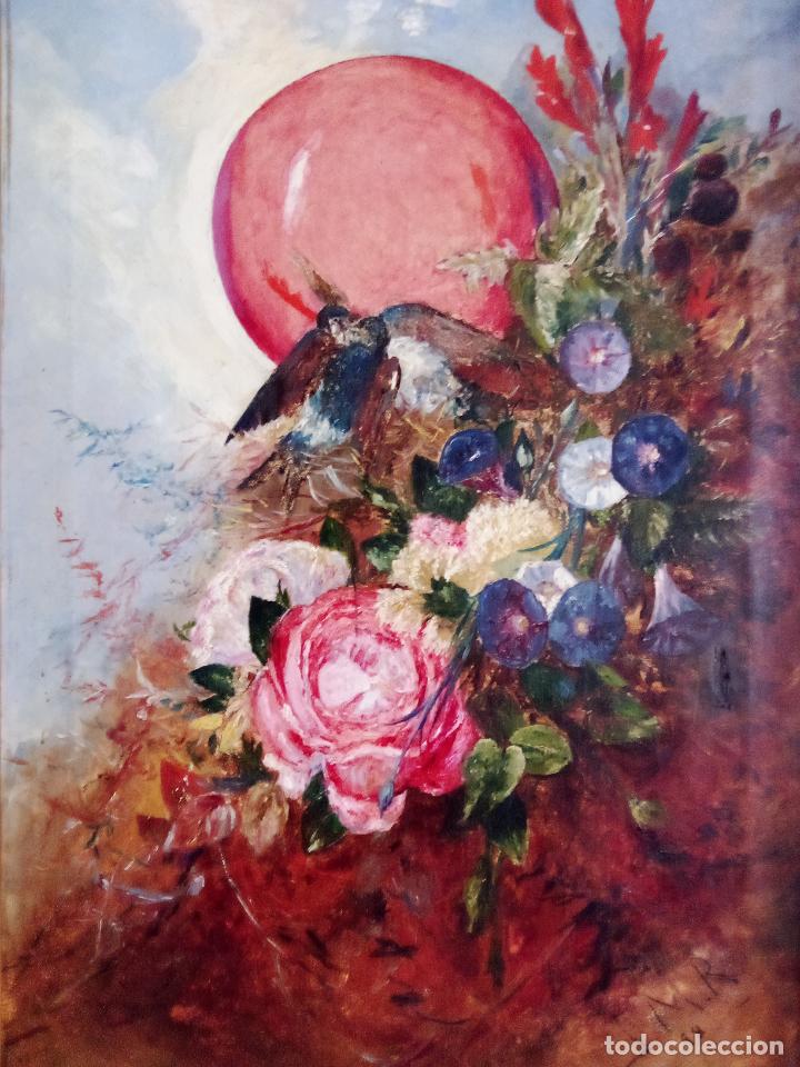 Arte: PAREJA DE ALEGOR&Iacute;AS. S.XIX. - Foto 4