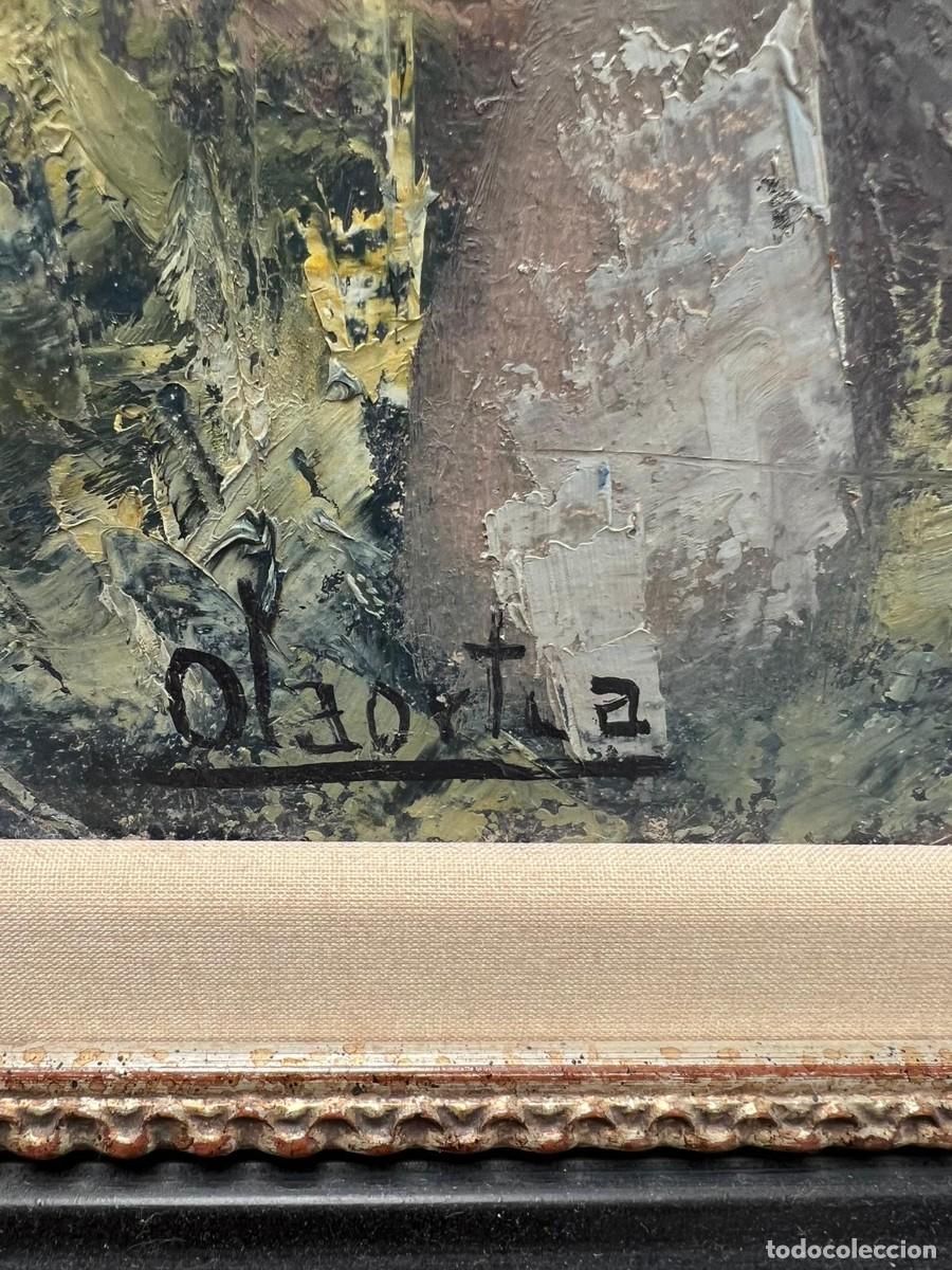 Arte: &Oacute;leo sobre tabla &rdquo;Antiguo Caser&iacute;o Vasco&rdquo; - Foto 5