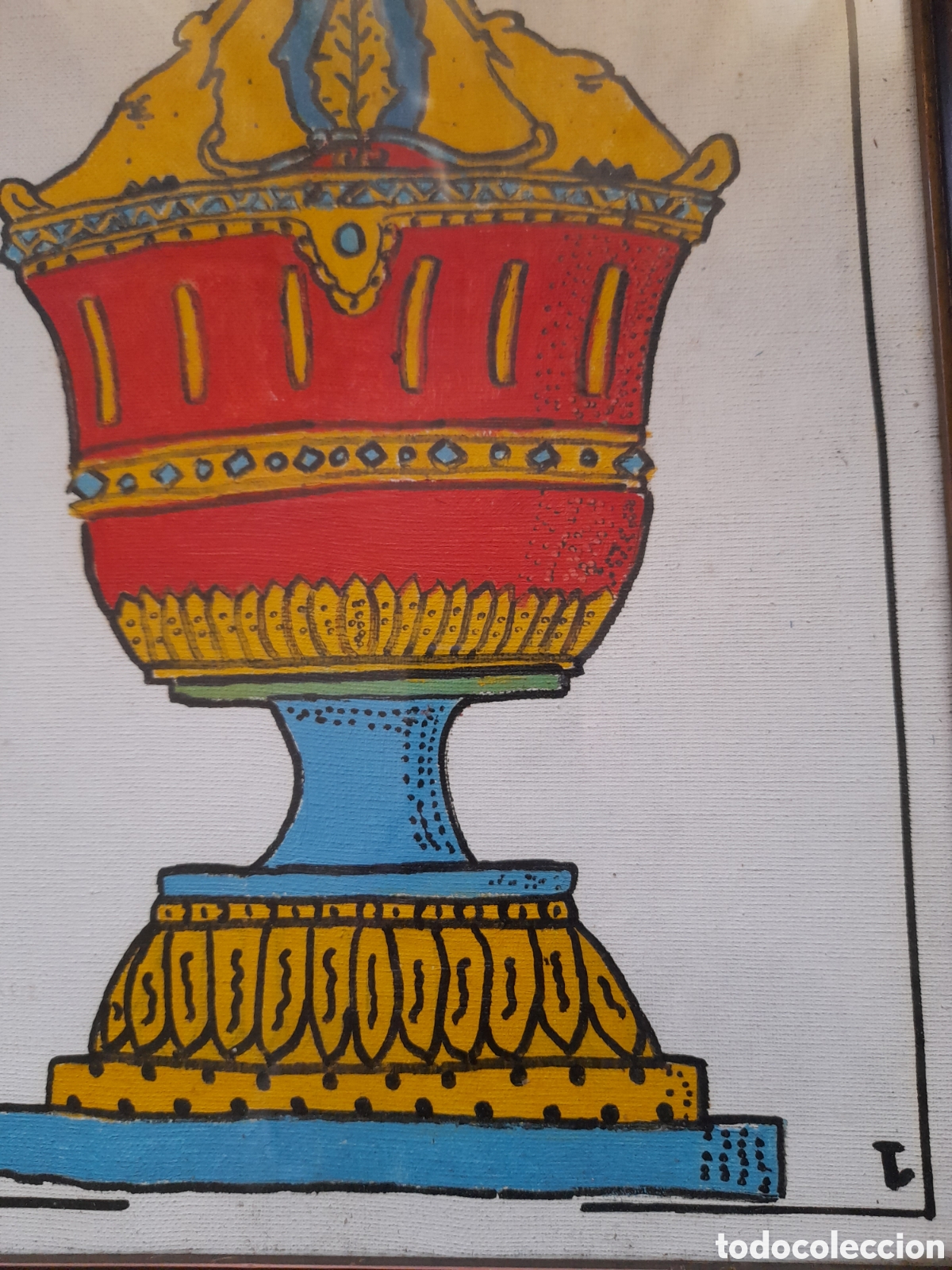 Arte: Antiguo y original oleo sobre lienzo - Foto 3