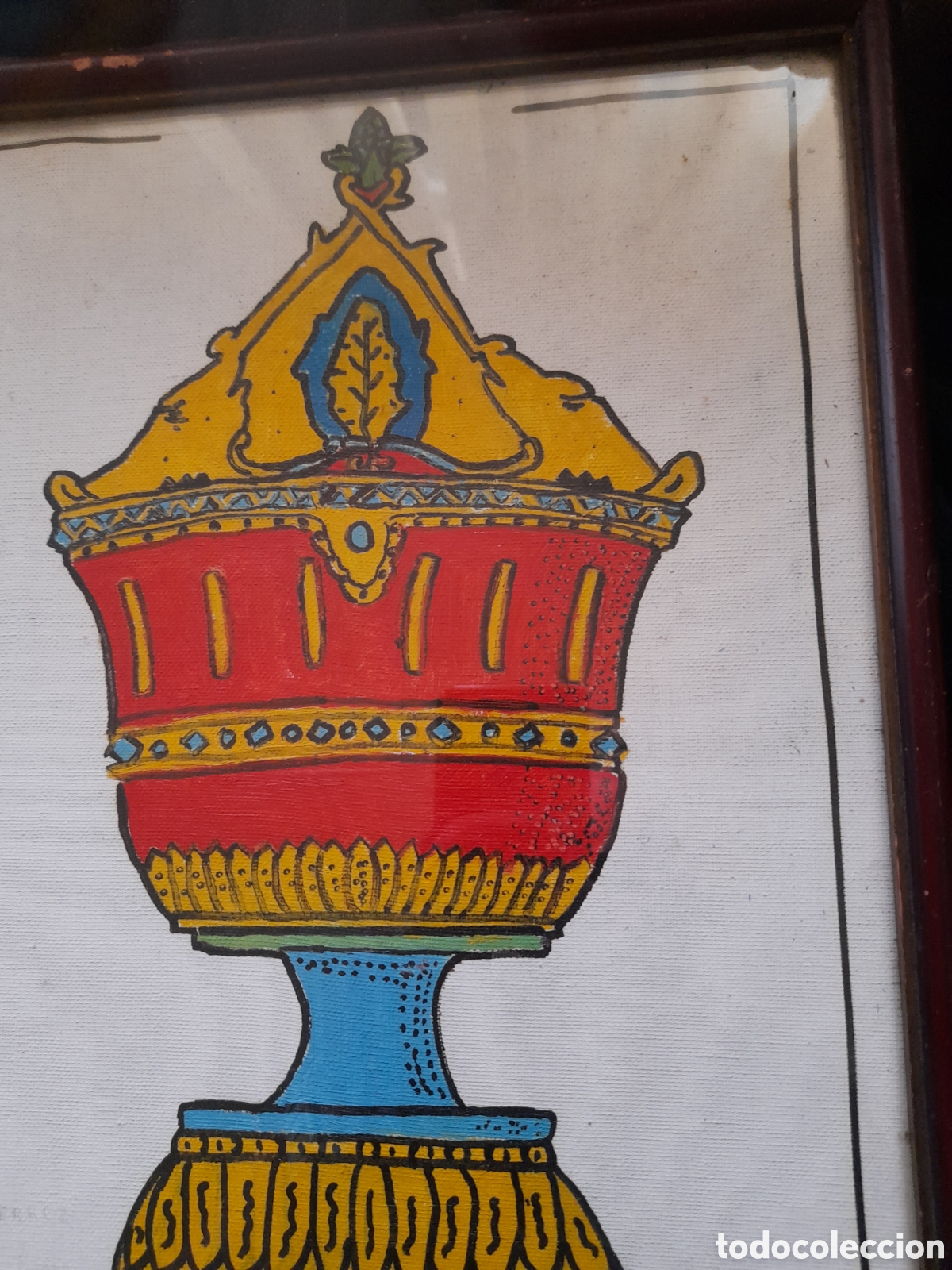 Arte: Antiguo y original oleo sobre lienzo - Foto 4