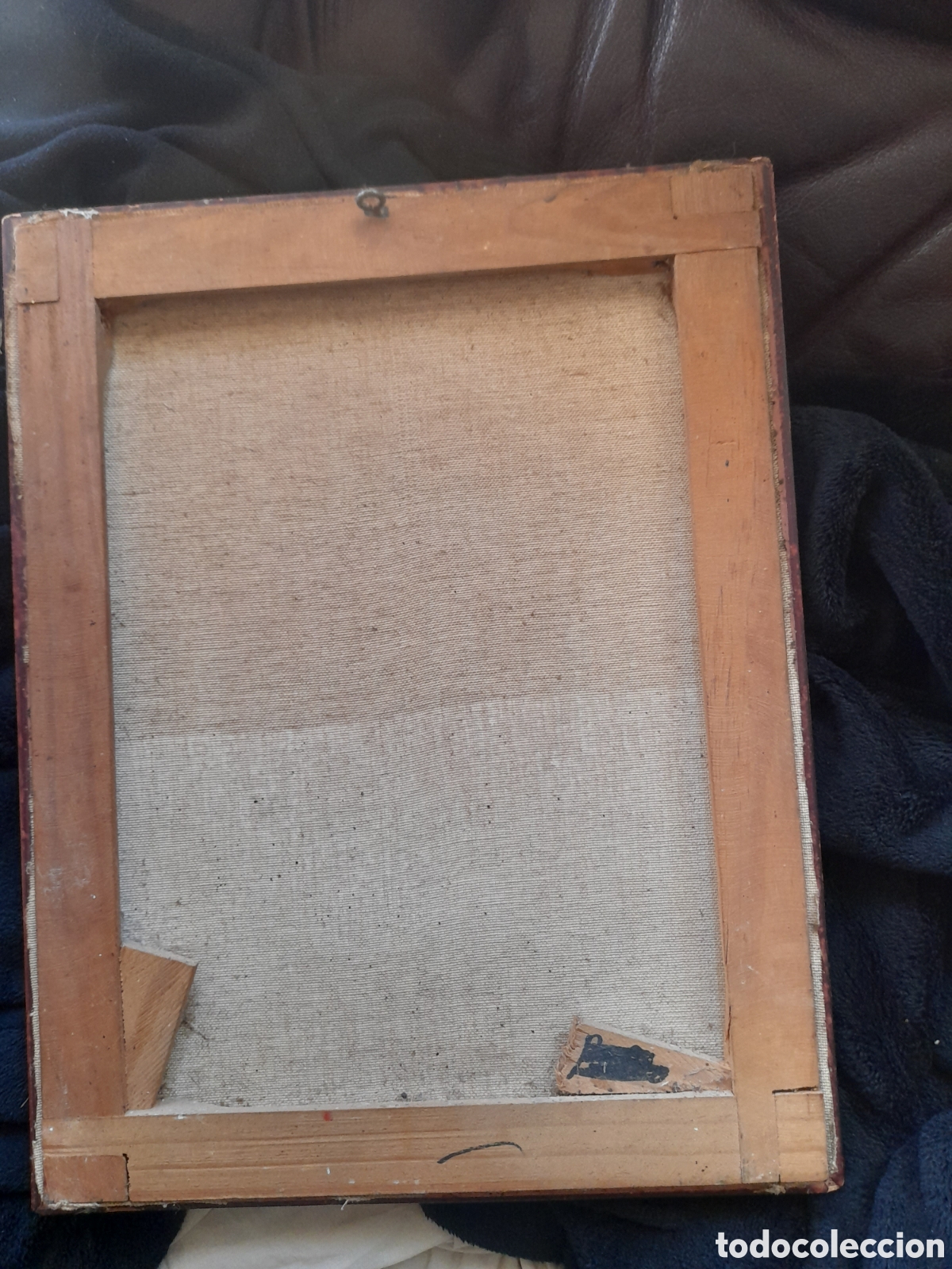 Arte: Antiguo y original oleo sobre lienzo - Foto 6