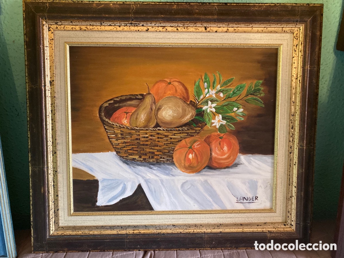 Arte: CUADRO &Oacute;LEO SOBRE LIENZO ORIGINAL - Foto 2