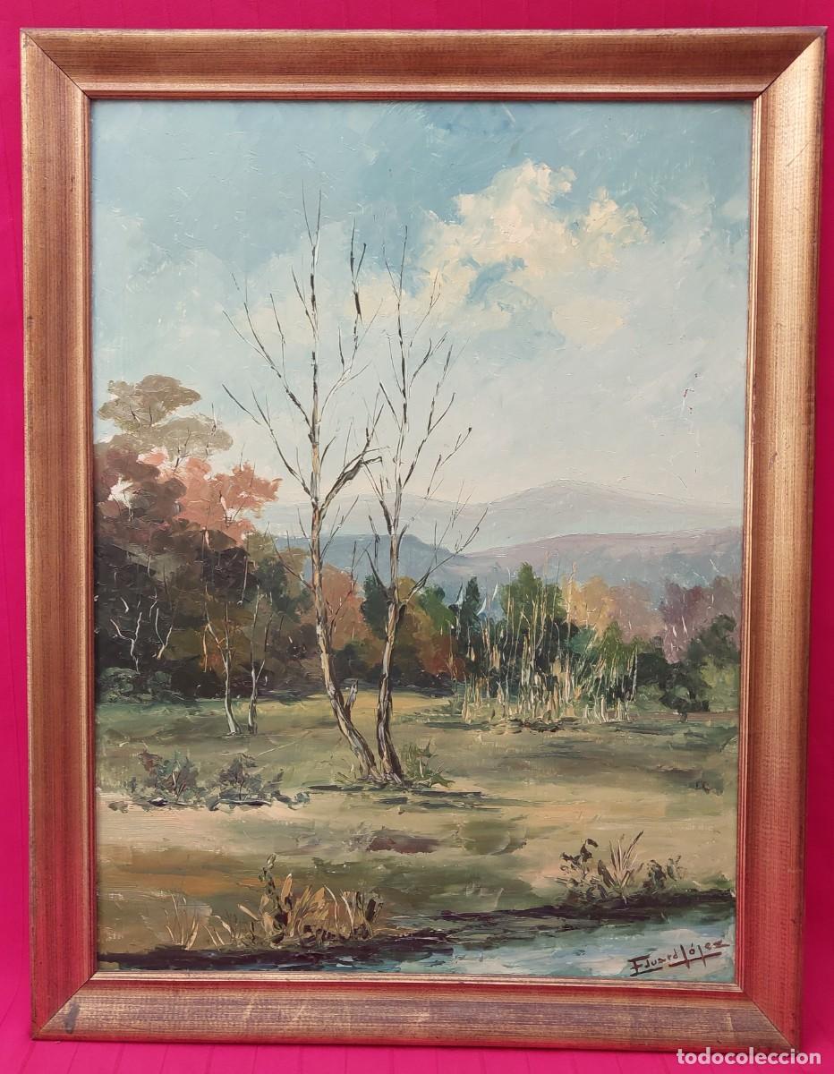 Arte: &Oacute;leo sobre tabla Eduardo L&oacute;pez - Foto 3