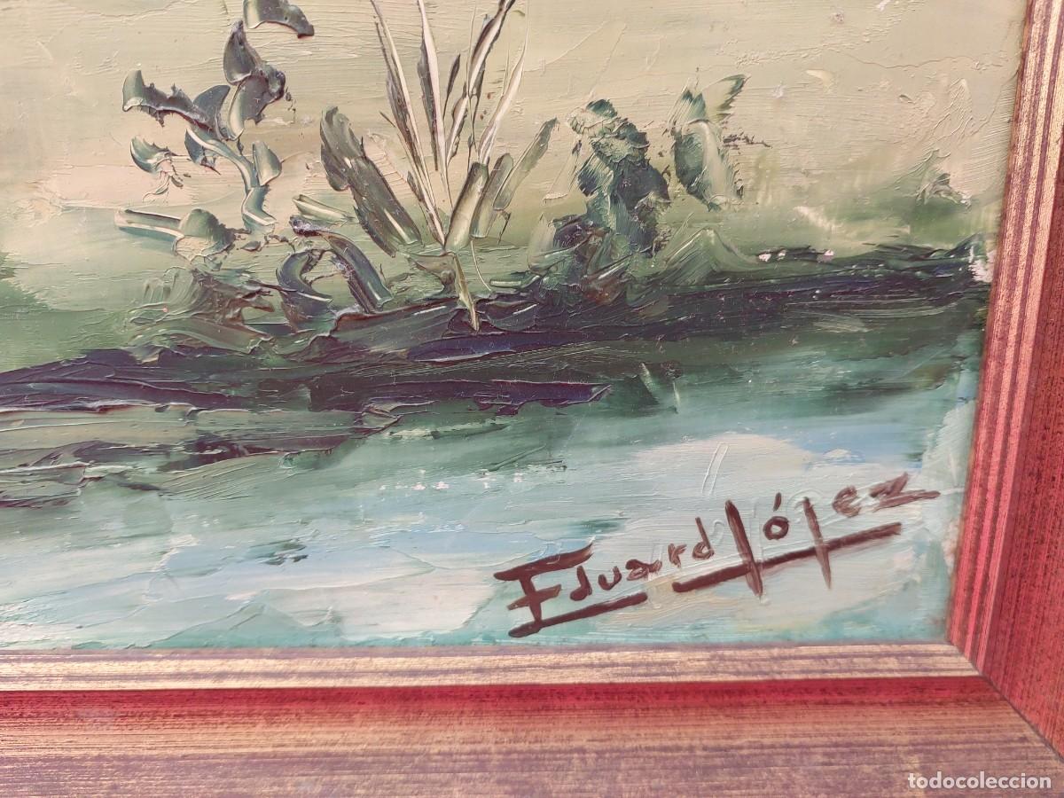 Arte: &Oacute;leo sobre tabla Eduardo L&oacute;pez - Foto 10