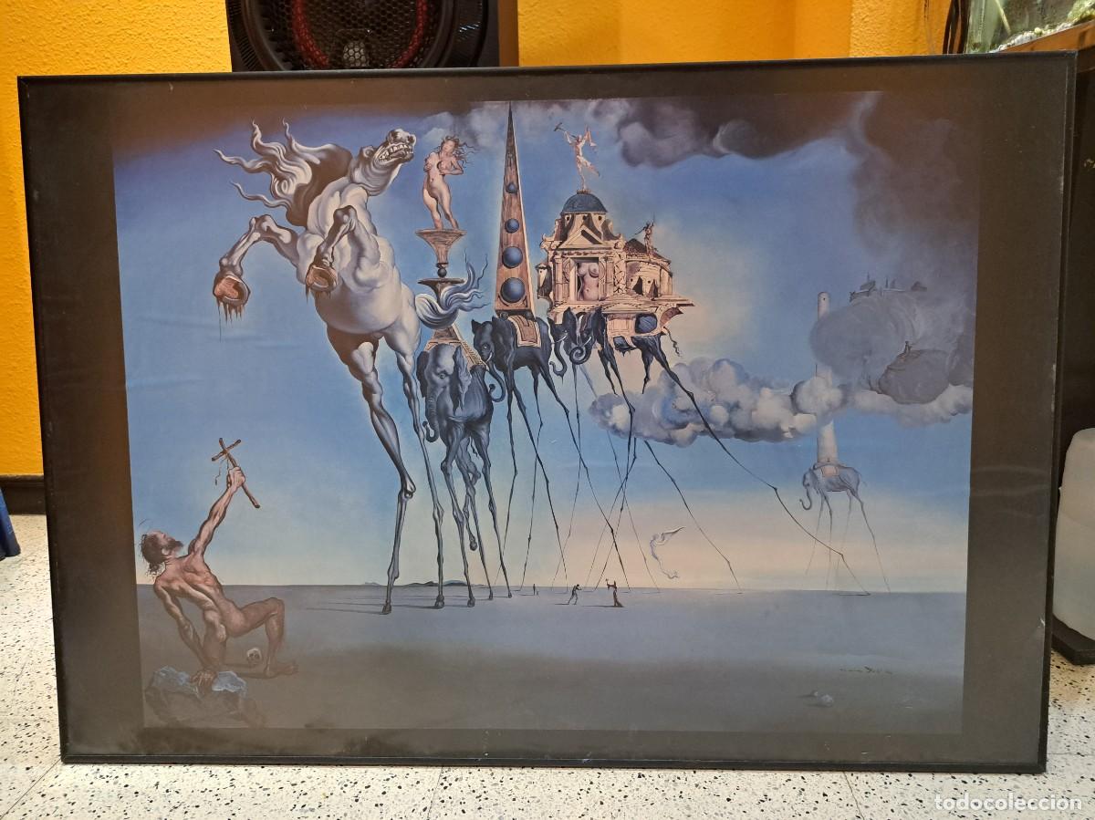 Arte: Cuadro reproduccion Dali - Foto 2