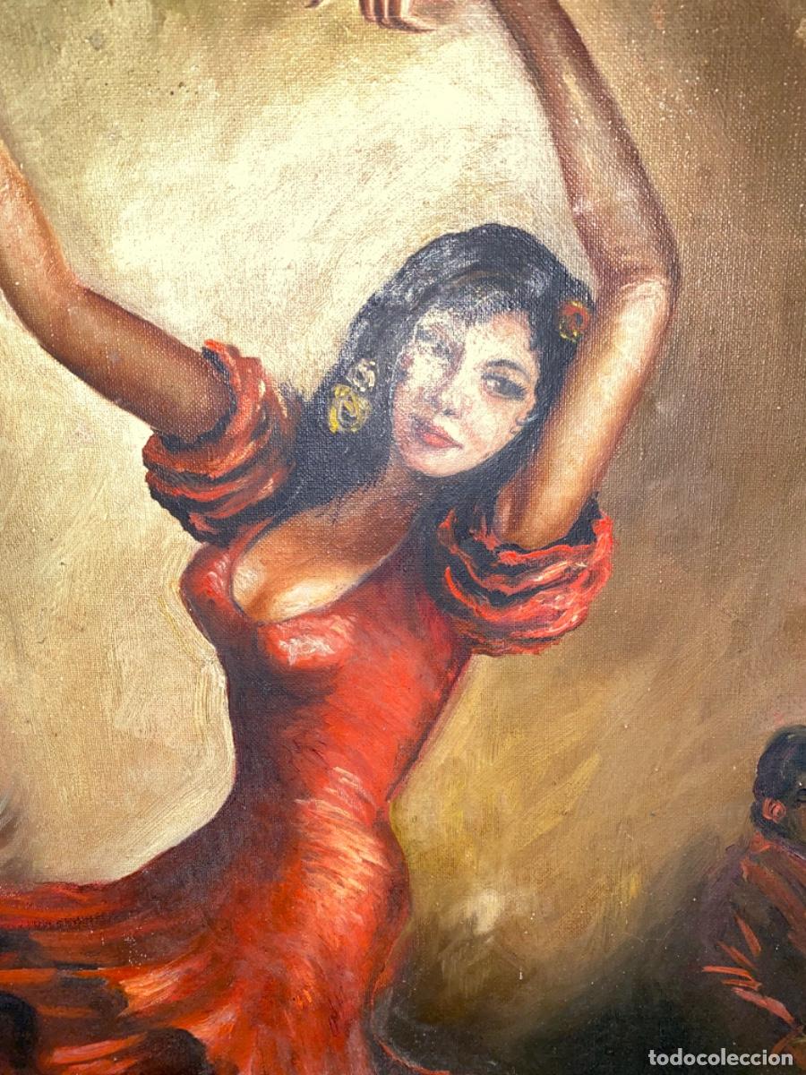 Arte: Cuadro antiguo al &oacute;leo - Foto 2