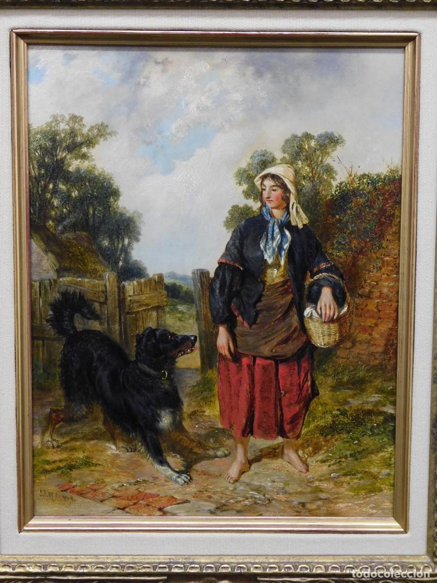 Arte: OLEO SOBRE TABLA - JOHN EATON WALKER - Foto 1