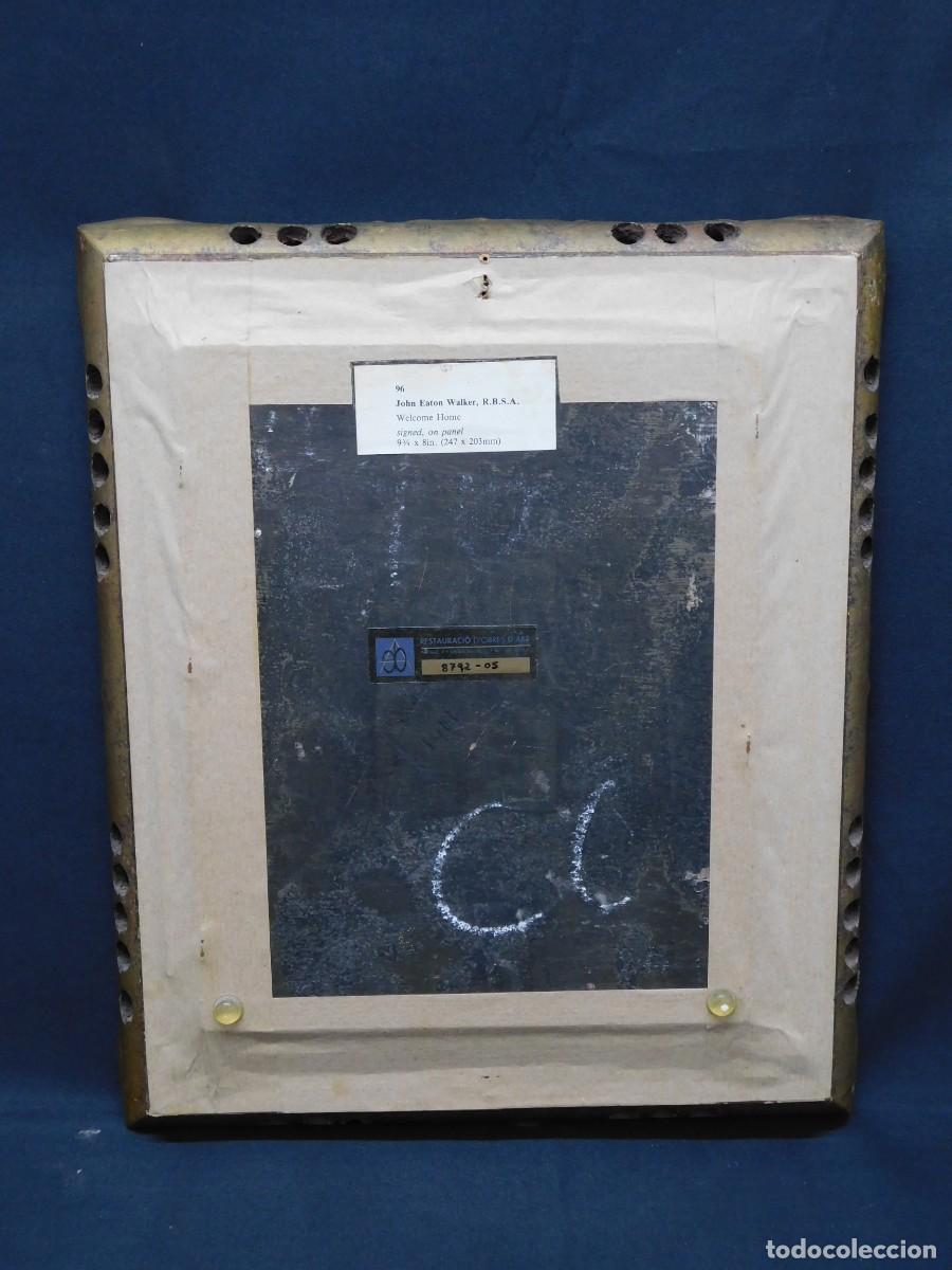 Arte: OLEO SOBRE TABLA - JOHN EATON WALKER - Foto 11