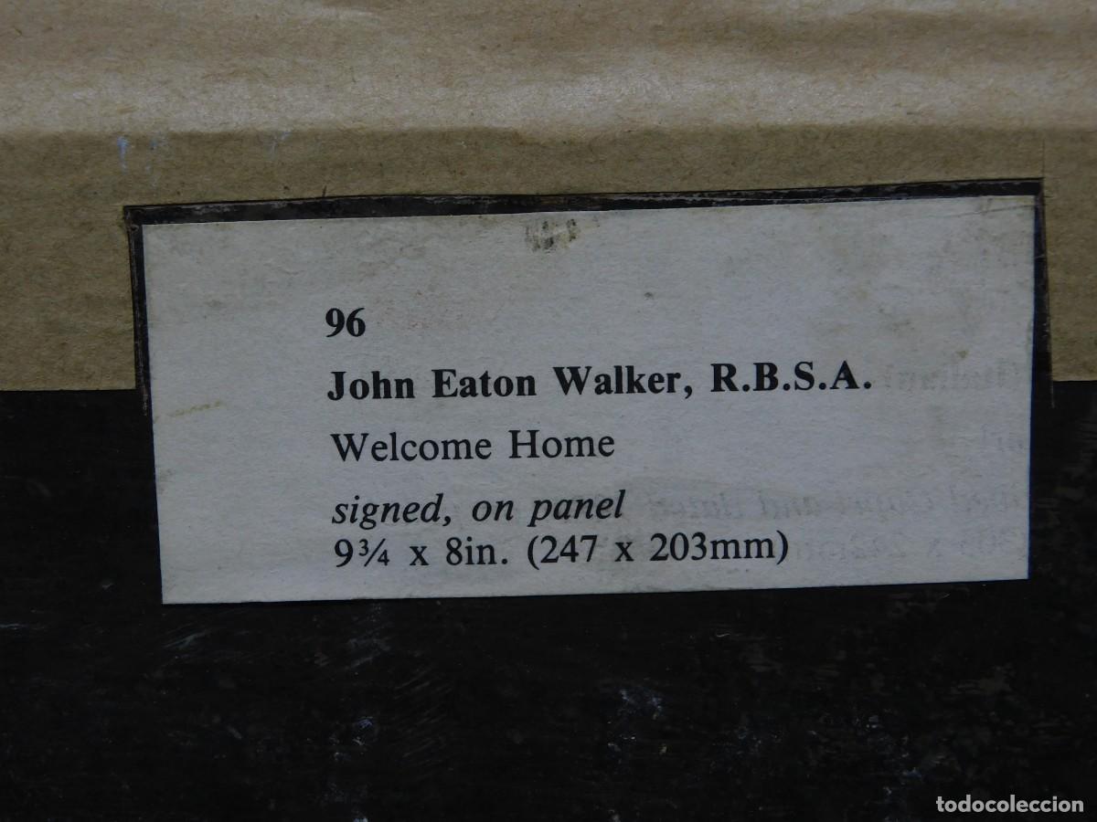 Arte: OLEO SOBRE TABLA - JOHN EATON WALKER - Foto 12