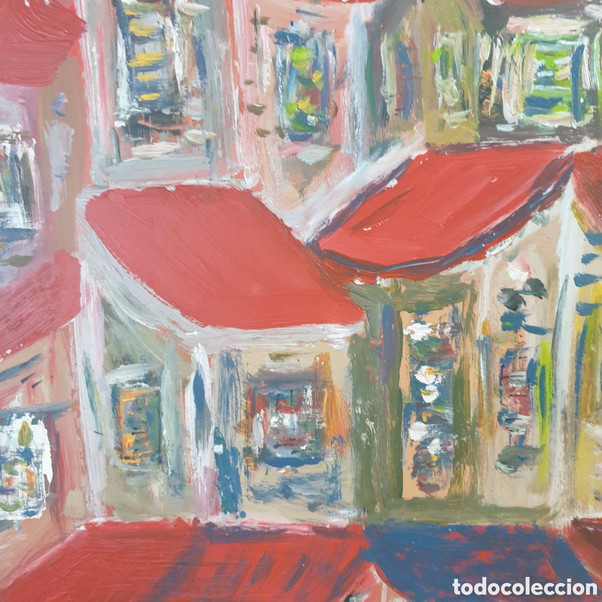 Arte: &Oacute;leo sobre tabla ENRIQUE V - Foto 2