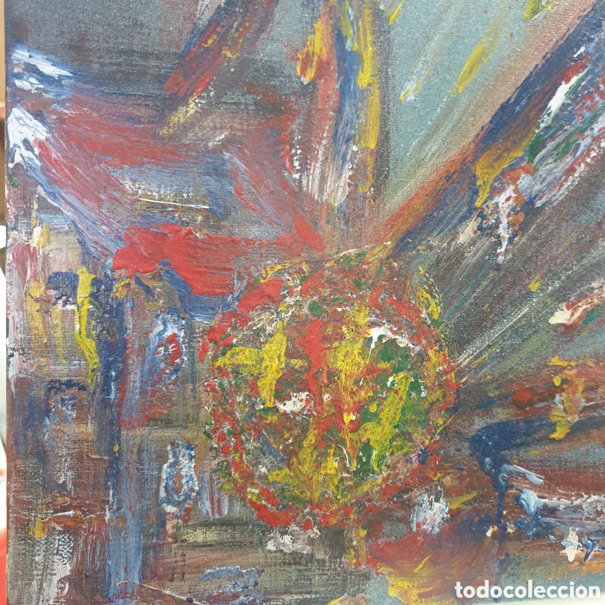 Arte: &Oacute;leo sobre lienzo ENRIQUE V - Foto 4