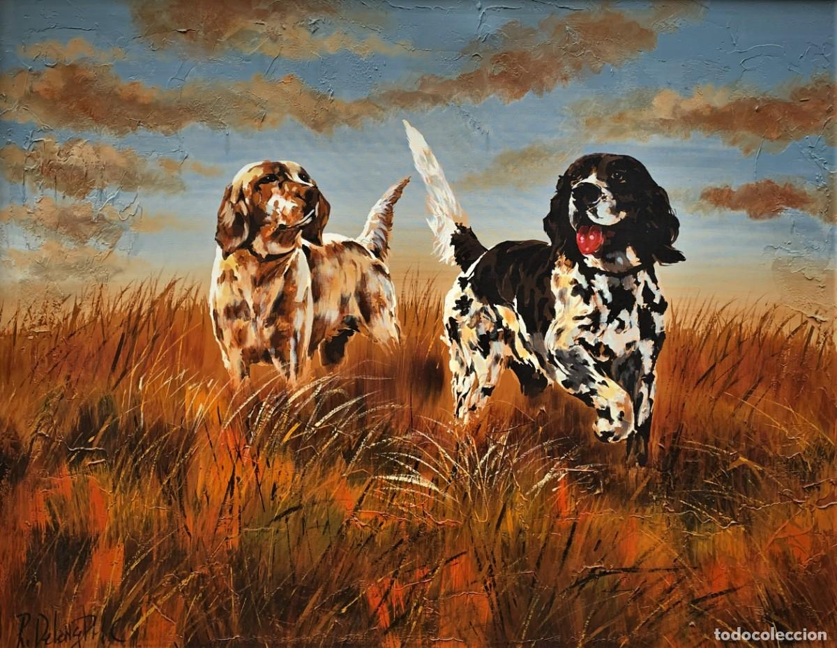 Arte: perros de caza, gran formato - Foto 2
