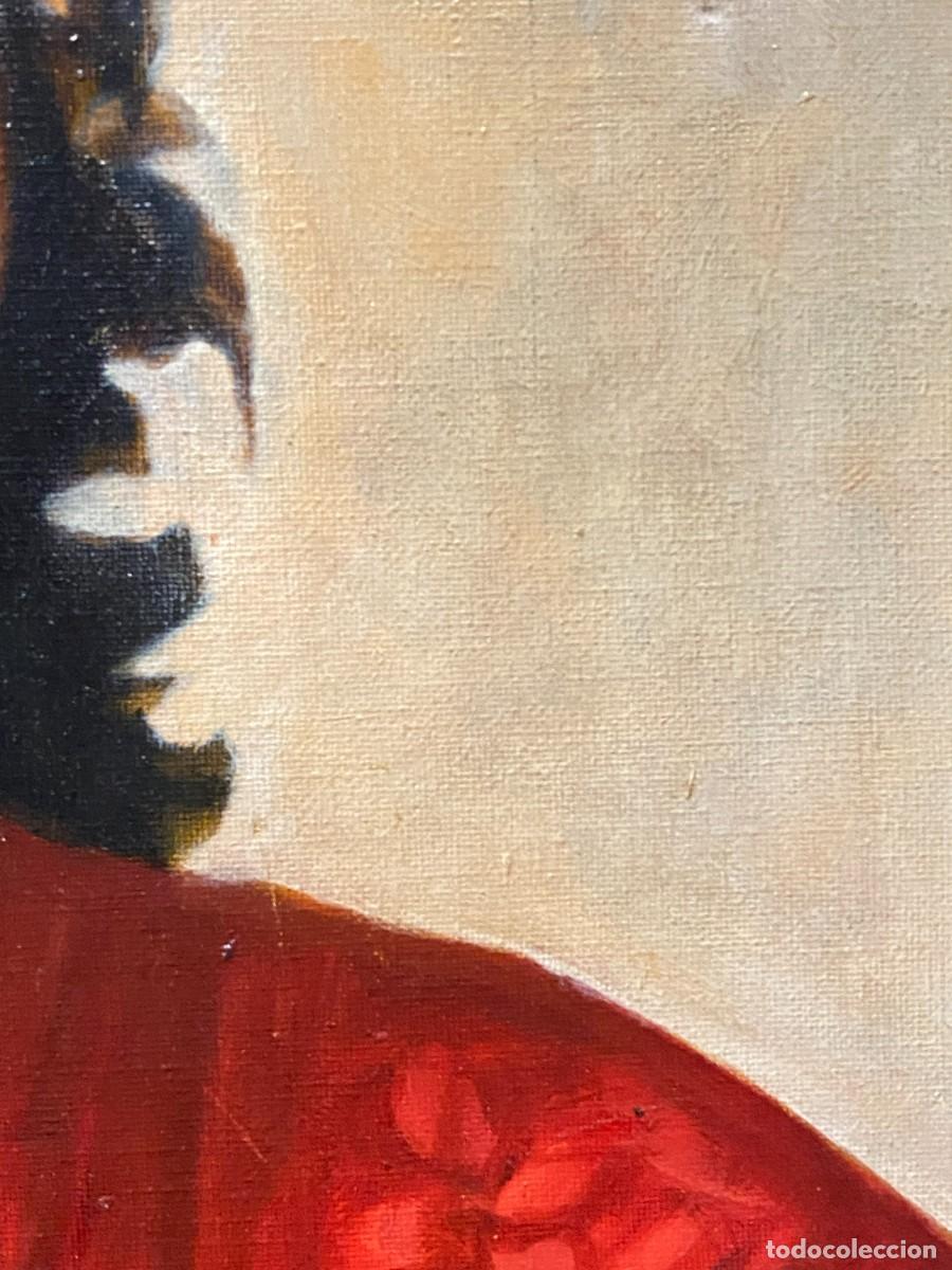 Arte: dama con manton en rojo - Foto 7
