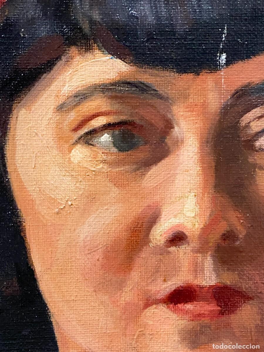 Arte: dama con manton en rojo - Foto 11