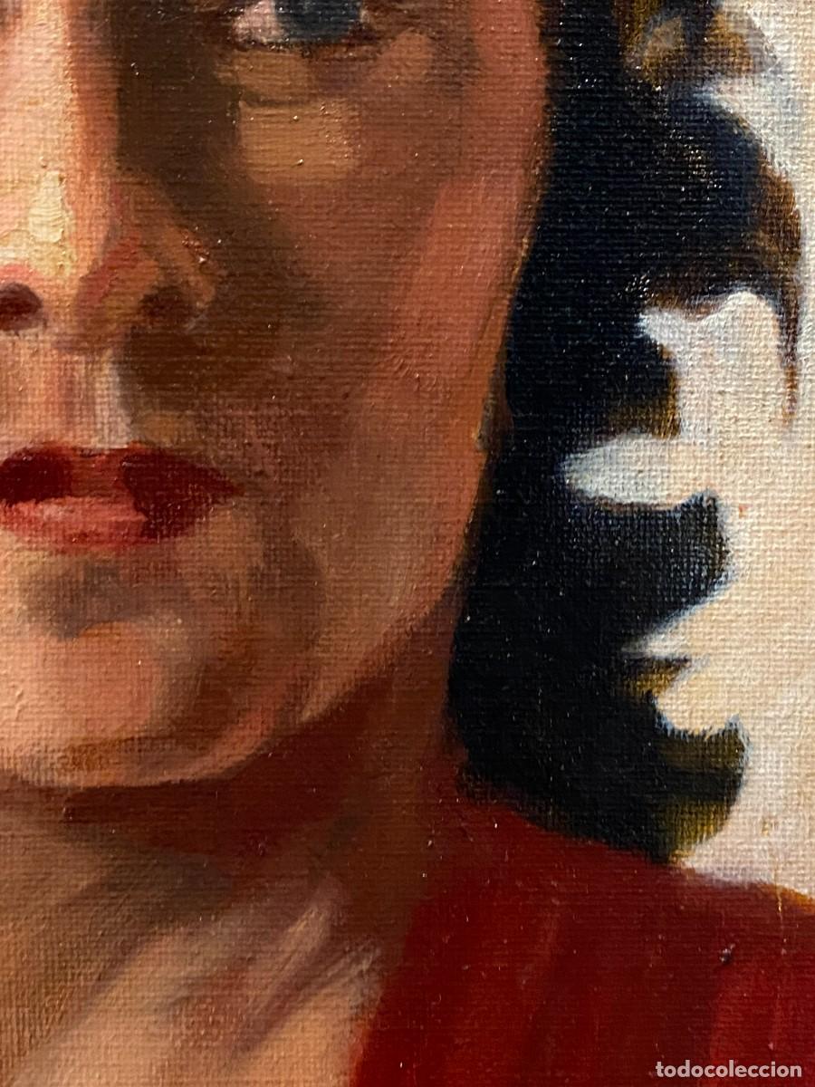 Arte: dama con manton en rojo - Foto 14