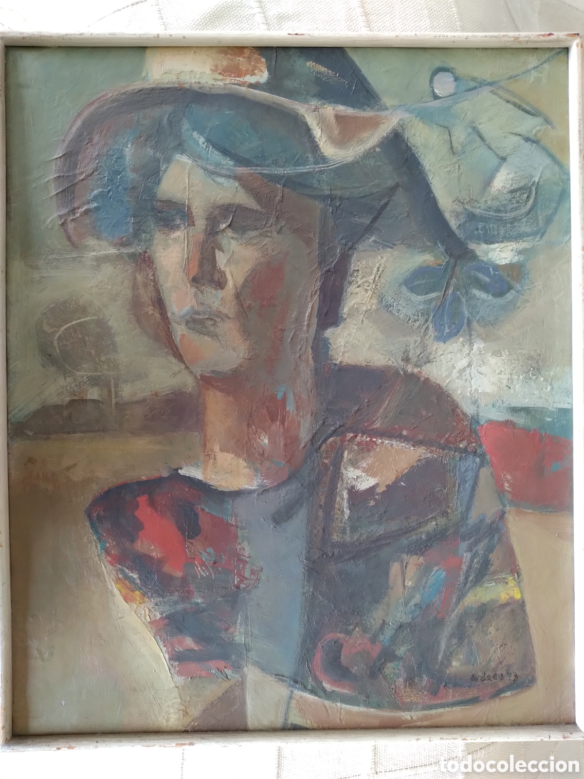 Arte: Oleo firmado Andreu - Foto 1