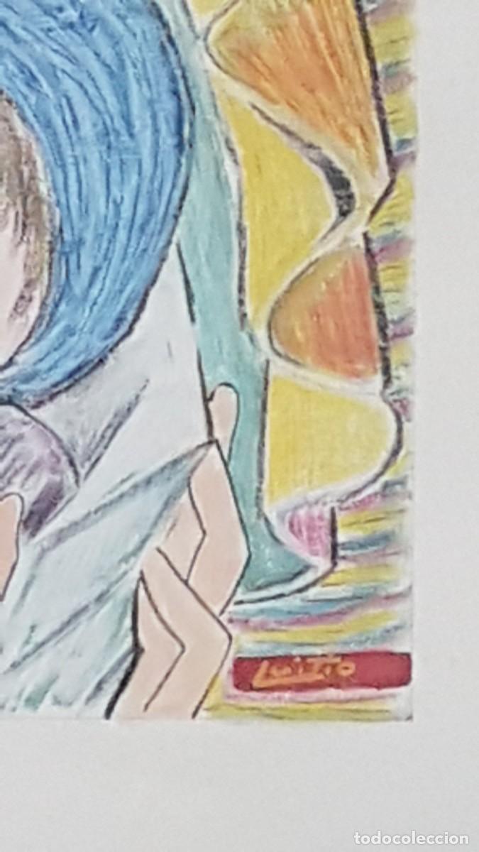 Arte: CUADRO MADRE CON NI&Ntilde;O VINTAGE - Foto 5