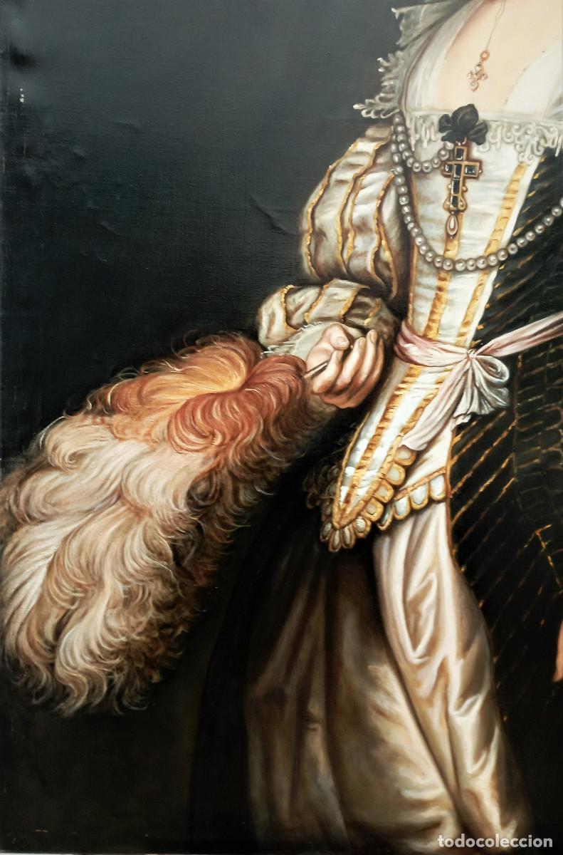 Arte: Dama con abanico de plumas - Foto 4