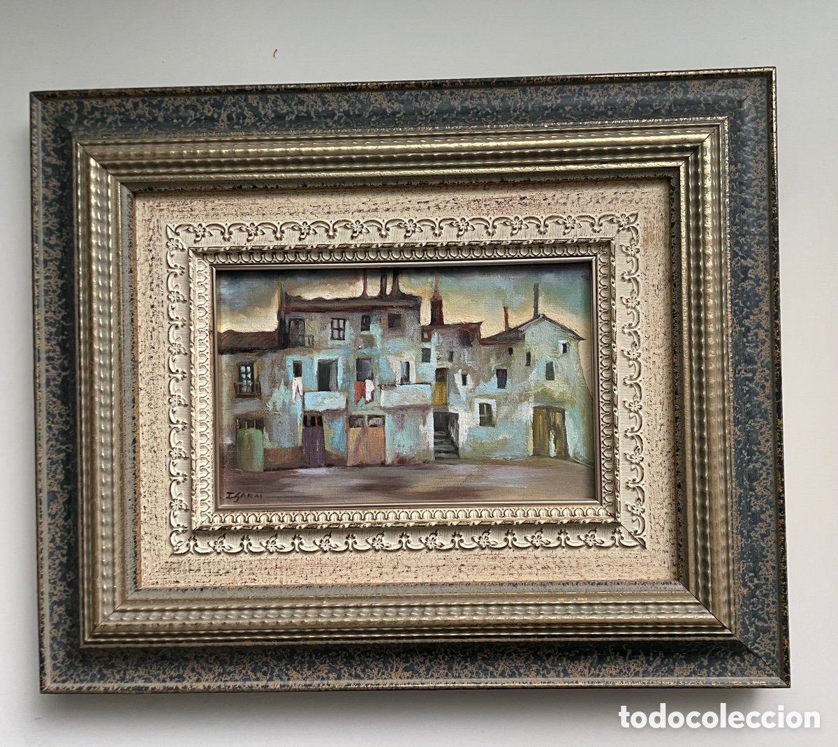 Arte: Oleo sobre lienzo enmarcado - Foto 1