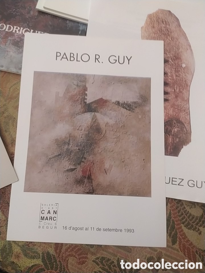 Arte: RODR&Iacute;GUEZ GUY LIBRO FOLLETO Y PAPELES - Foto 2