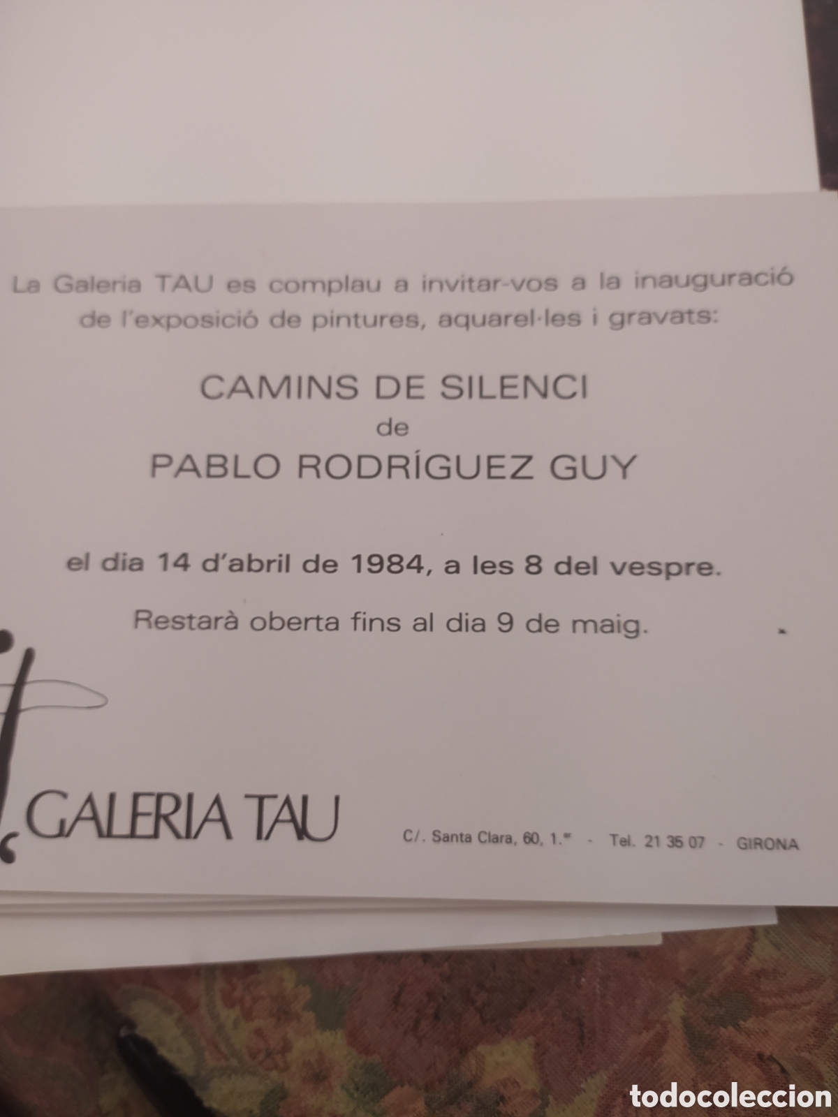 Arte: RODR&Iacute;GUEZ GUY LIBRO FOLLETO Y PAPELES - Foto 6