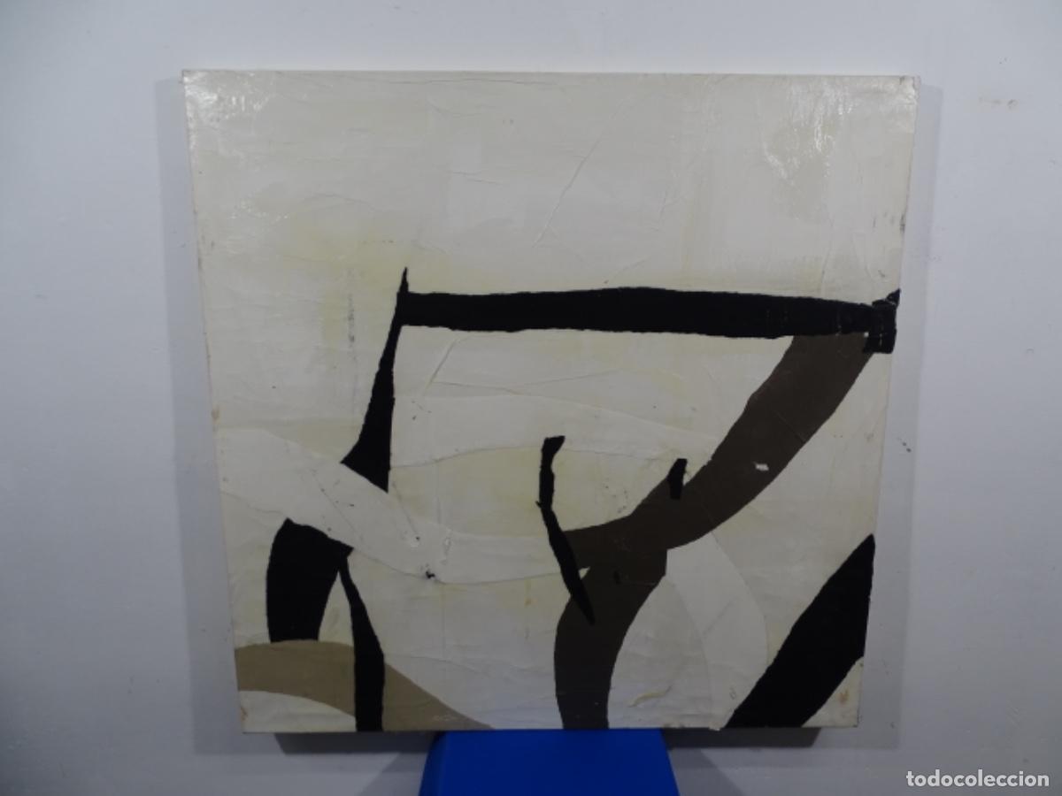 Arte: GRAN COLLAGE SOBRE TELA DE OCTAVI CANEDA I MALLAFRE(TARRAGONA 1964).