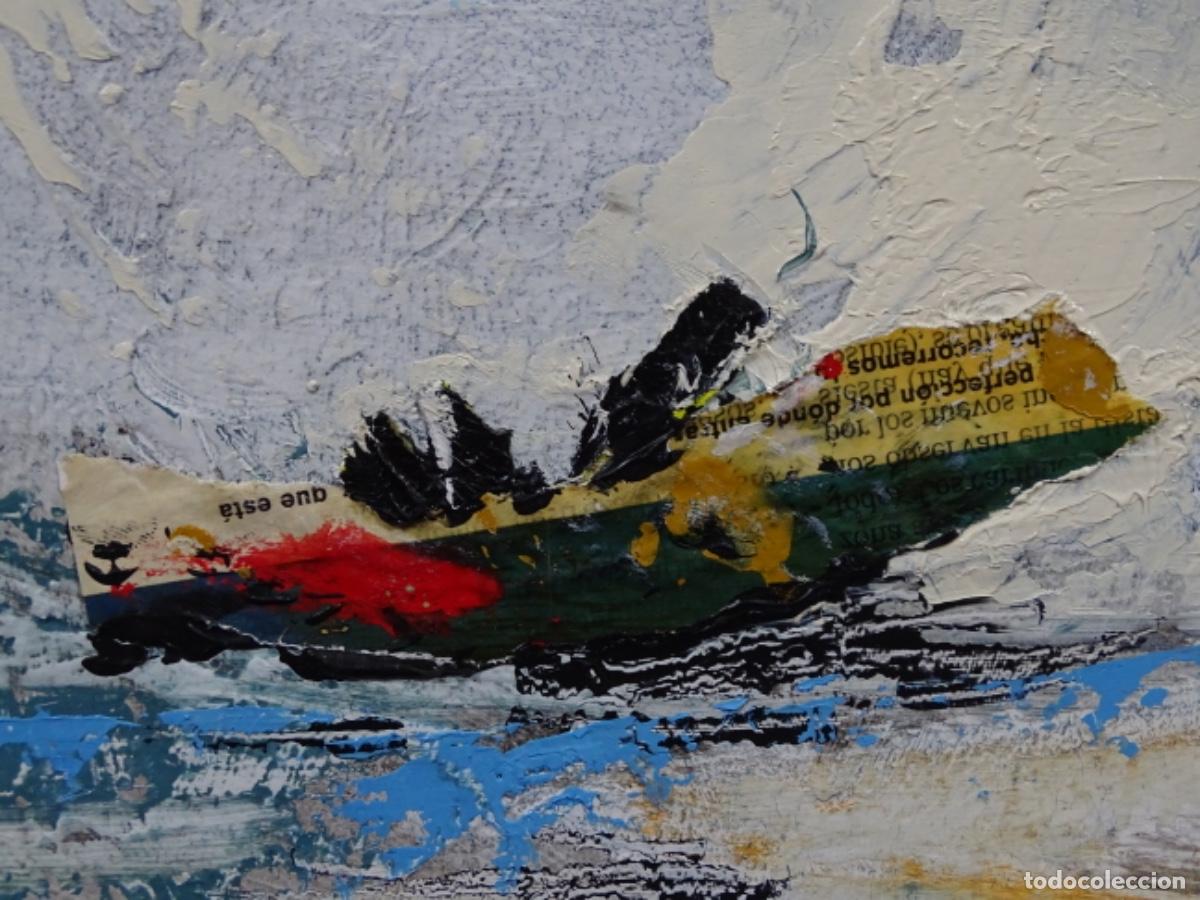 Arte: &Oacute;LEO SOBRE TELA DEL ARTISTA CODONY(SERNYA). - Foto 7