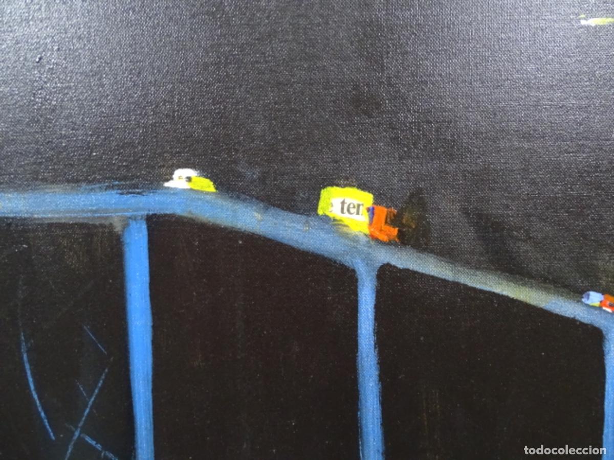 Arte: &Oacute;LEO SOBRE TELA DEL ARTISTA CODONY(SERNYA). - Foto 5